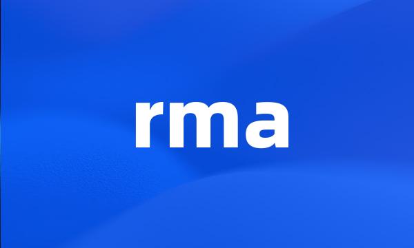 rma