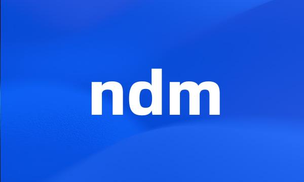 ndm