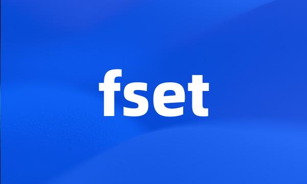 fset