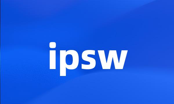 ipsw