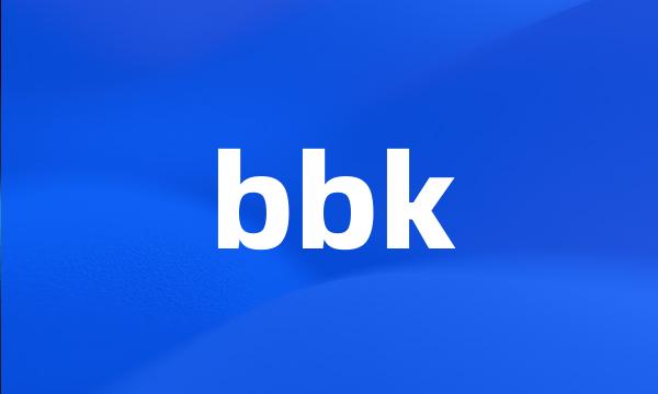 bbk