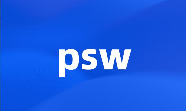 psw