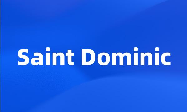 Saint Dominic