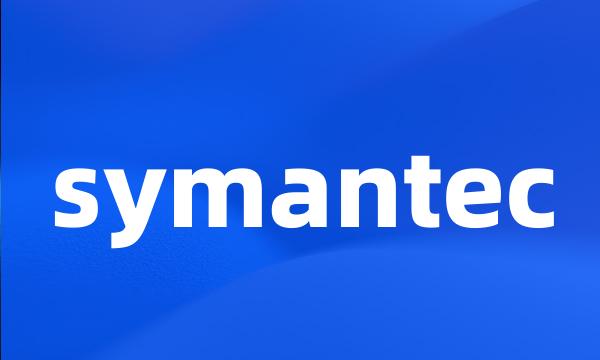 symantec