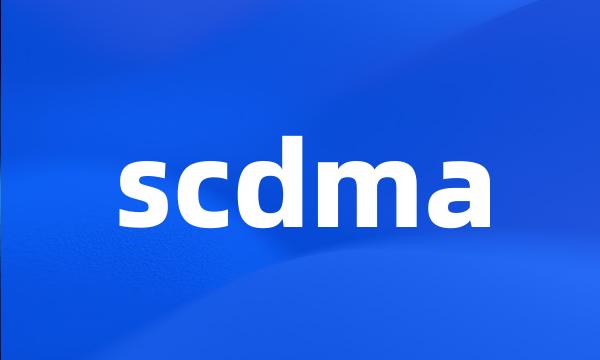 scdma