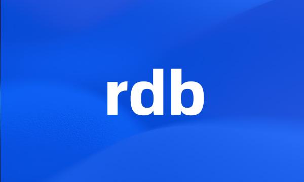 rdb