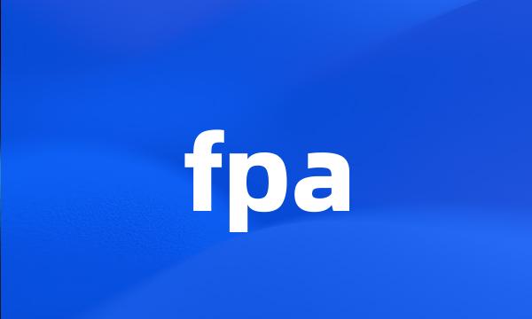 fpa