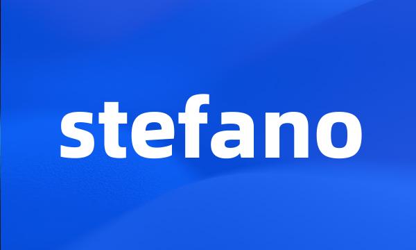 stefano