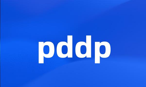 pddp