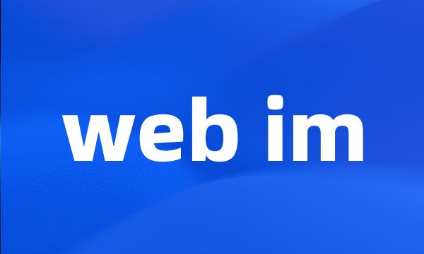 web im