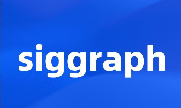 siggraph