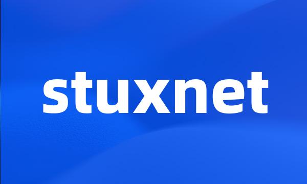 stuxnet