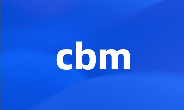 cbm