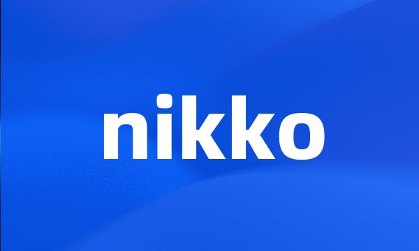 nikko