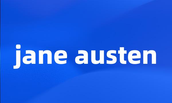 jane austen