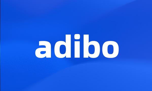 adibo