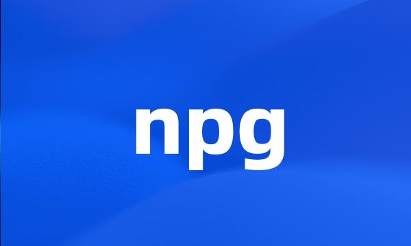 npg