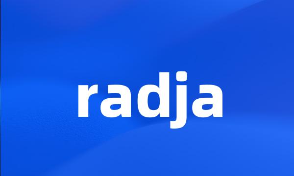 radja