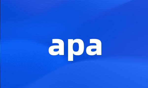 apa