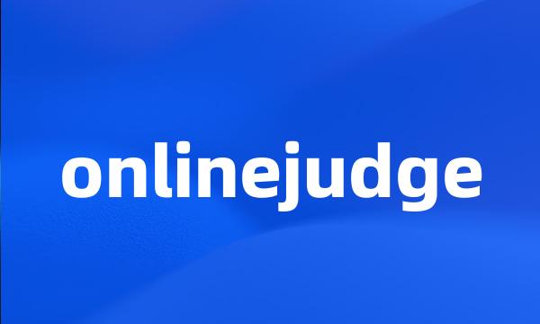 onlinejudge