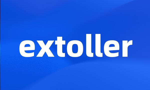 extoller