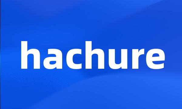 hachure