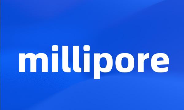 millipore