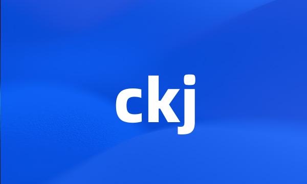 ckj