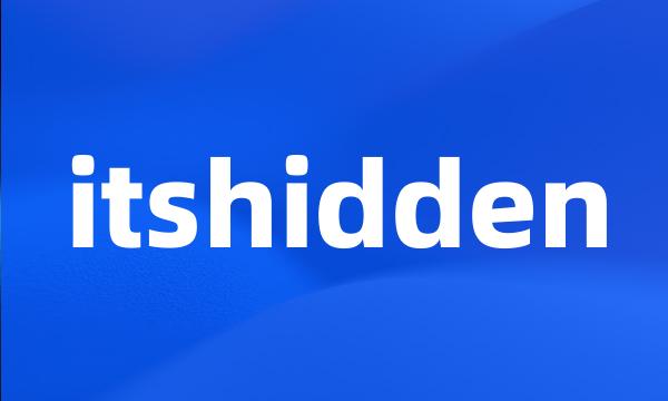 itshidden