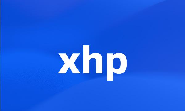 xhp