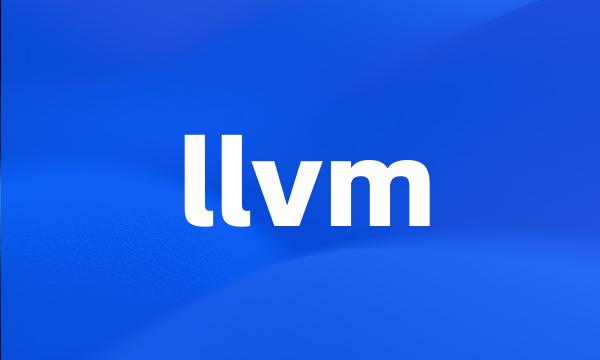 llvm