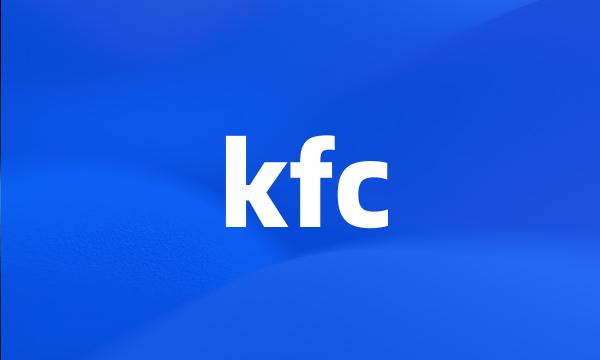 kfc