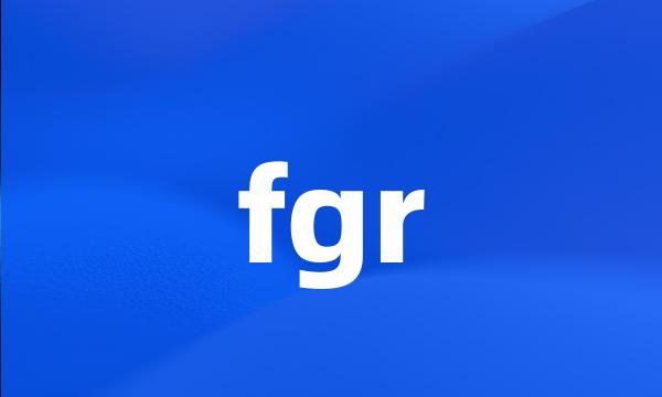 fgr