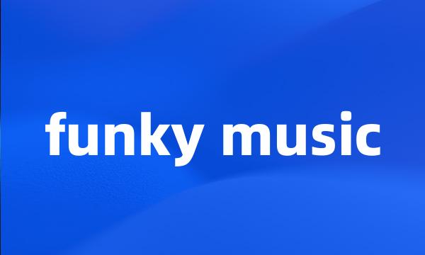 funky music