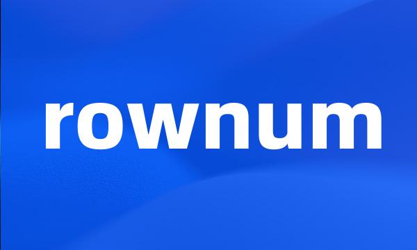 rownum