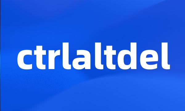 ctrlaltdel