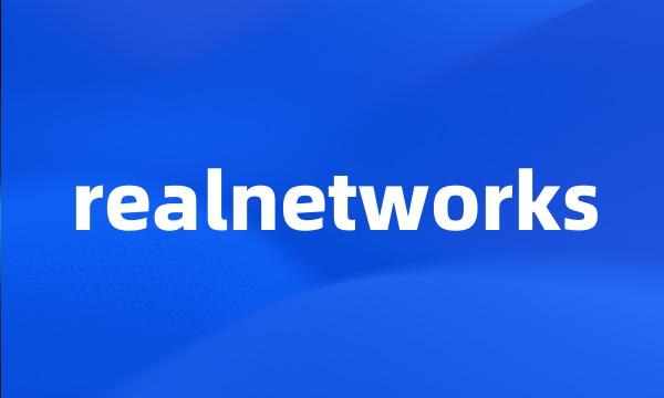 realnetworks