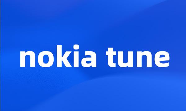 nokia tune