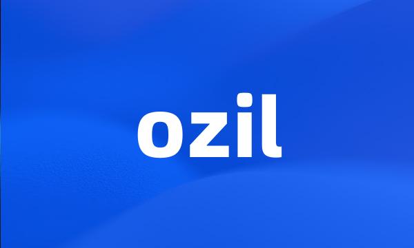 ozil