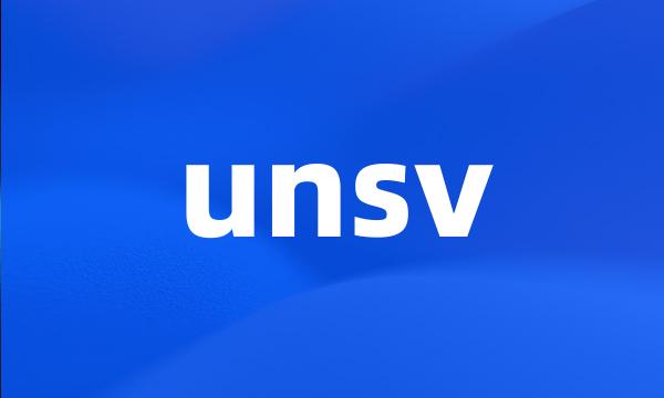 unsv