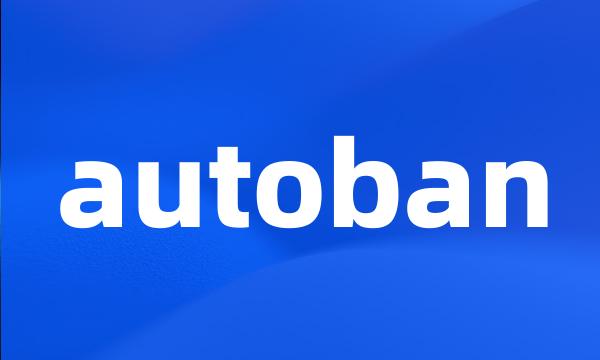 autoban