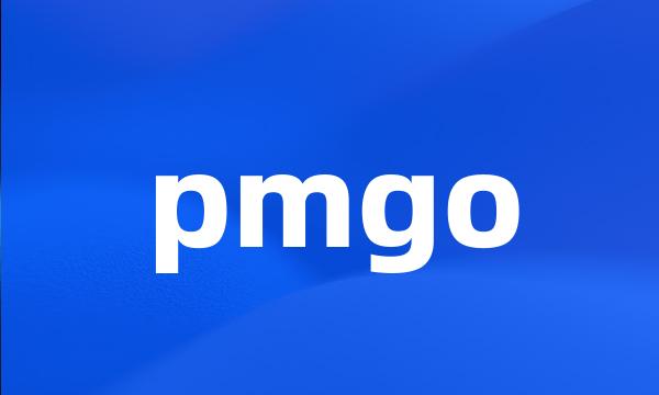 pmgo