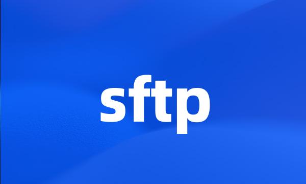 sftp