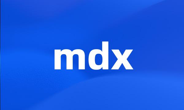 mdx