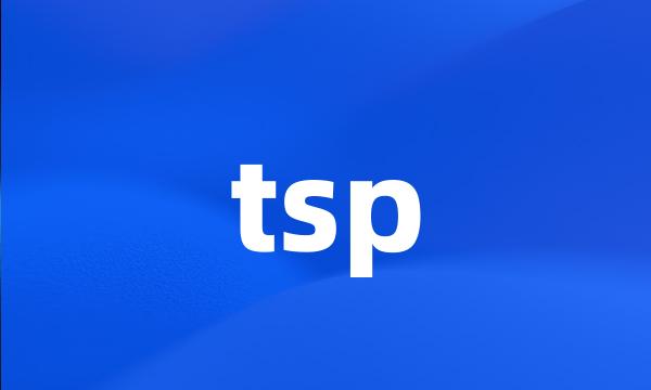 tsp