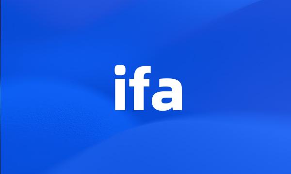 ifa