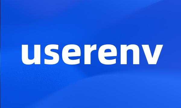 userenv