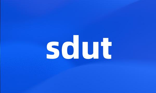 sdut