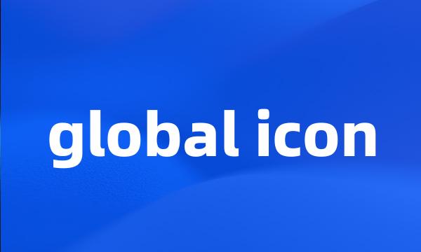 global icon