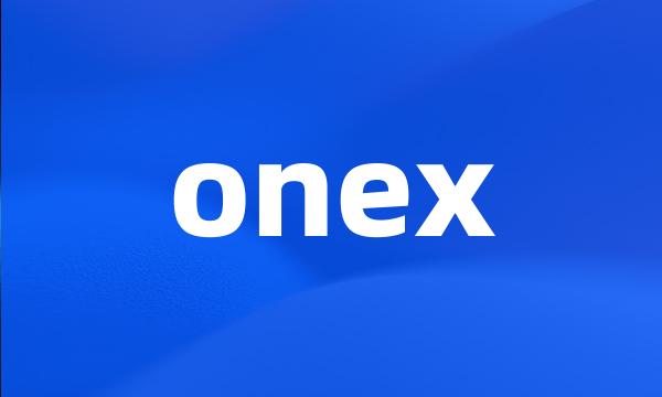 onex